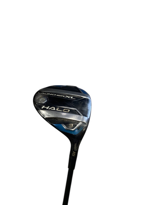 Vist Large View of Product Image Which is Used Cleveland LAUNCHER XL HALO Mens Fairway Wood RH 3 Wood