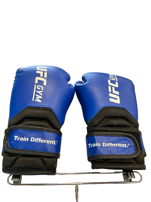 Vist Large View of Product Image Which is Used UFC Boxing Gloves Royal Blue Senior