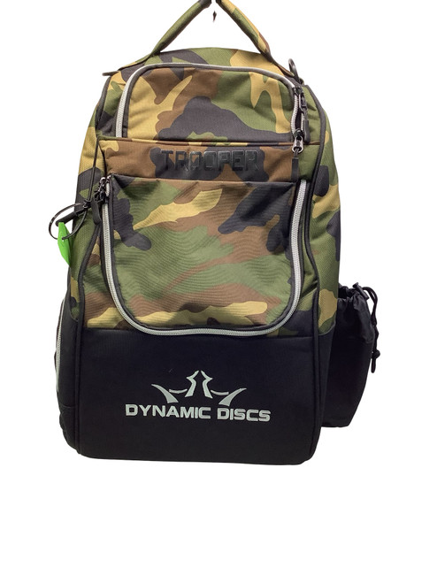 Vist Large View of Product Image Which is Used Dynamic Discs Disc Golf Bag Green