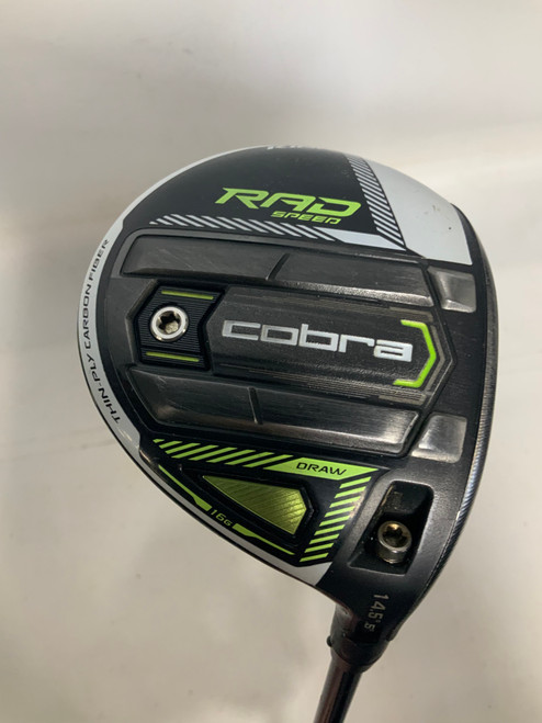 Vist Large View of Product Image Which is Used Cobra RADSPEED KING Mens Fairway Wood RH 3 Wood