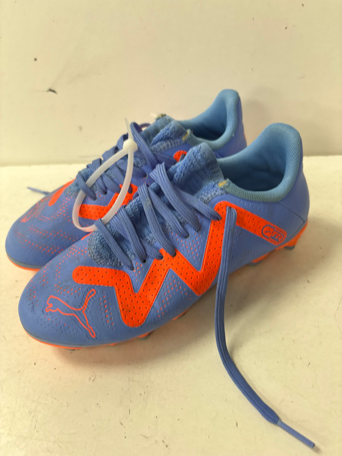 Vist Large View of Product Image Which is Used Puma FR Soccer Cleats Carolina Blue Youth 13.0