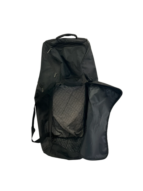Vist Large View of Product Image Which is Used Easton Dugout Wheeled BB/SB Player Wheeled Bag Black