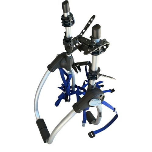 Vist Large View of Product Image Which is Used Thule DUAL TRUNK RACK Rear Mount Carrier Grey