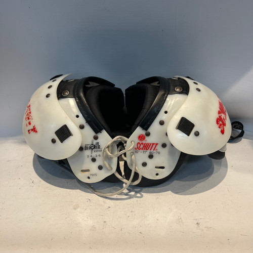 Vist Large View of Product Image Which is Used Riddell PURSUIT FB Shoulder Pads Black SM