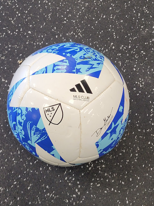 Vist Large View of Product Image Which is Used Adidas MLS CLUB MATCH BALL REPLICA All Size Soccer Ball White 3