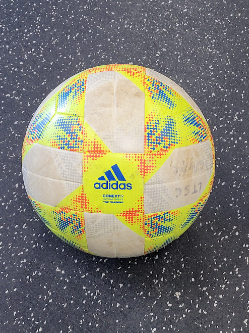 Vist Large View of Product Image Which is Used Adidas CONTEXT 19 All Size Soccer Ball Yellow 3
