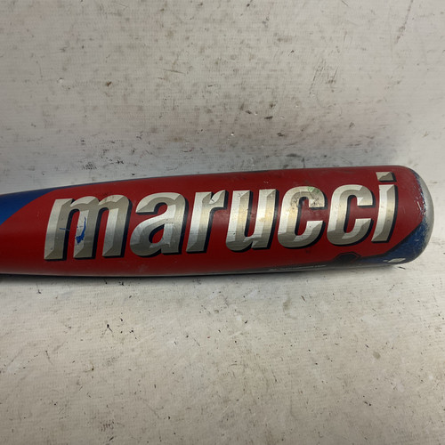 Vist Large View of Product Image Which is Used Marucci Cat 9 MSBC98A USSSA 2 3/4 Baseball Bat Navy Blue And Red 28"