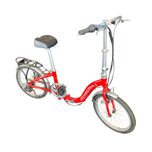 Vist Large View of Product Image Which is Used ADVENTURER FOLDING BIKE BMX Bike Mens Red 16"