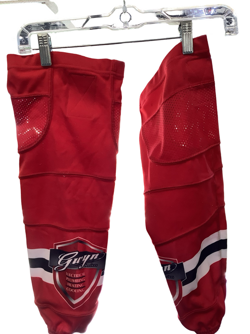 Vist Large View of Product Image Which is Used Hockey Sock Red 20"
