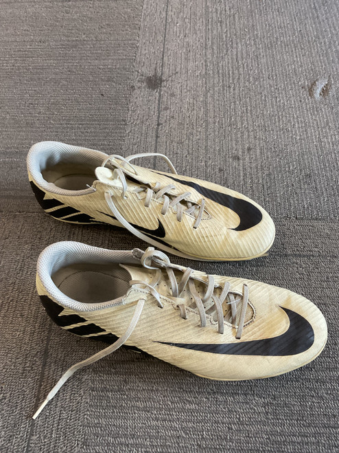 Vist Large View of Product Image Which is Used Nike Soccer Cleats White Senior 7