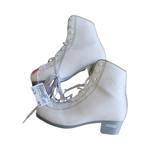 Vist Large View of Product Image Which is Used Bladerunner FIGURE SKATES 4 Girls Figure Skate White Junior 04