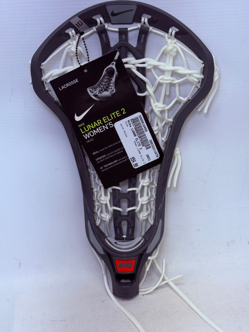 Vist Large View of Product Image Which is New Nike LUNAR ELITE 2 Womens Lacrosse Head Black