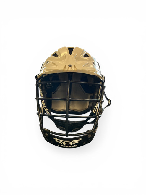 Vist Large View of Product Image Which is Used Cascade MLL WHITE Lacrosse Helmet White MD