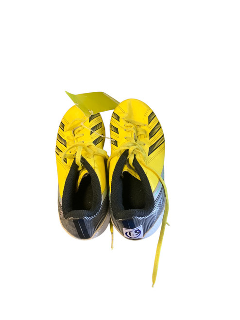 Vist Large View of Product Image Which is Used Adidas Soccer Cleats Yellow Junior 01.5