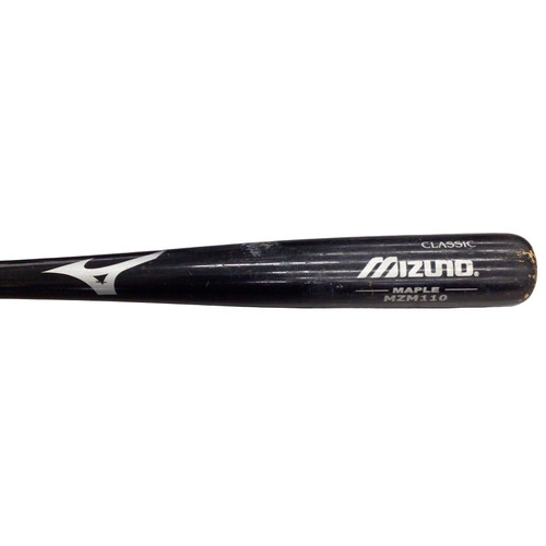 Vist Large View of Product Image Which is Used Mizuno MAPLE MZM110 BB/SB Wood Bat 33"