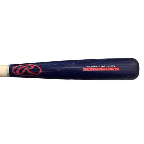 Vist Large View of Product Image Which is Used Rawlings MODEL Y62 X ASH BB/SB Wood Bat 29"