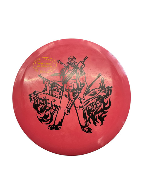 Vist Large View of Product Image Which is Used RDG TYRANT VIP SERIES 10 Disc Golf Driver Maroon