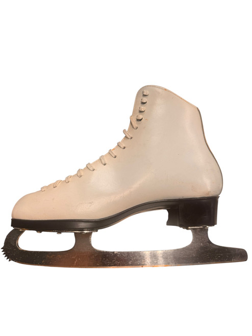 Vist Large View of Product Image Which is Used SONJIA BRONZE WomensFigure Skate White Senior 8