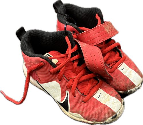 Vist Large View of Product Image Which is Used Nike CQ7642-602 BB/SB Cleats Red Youth 12.0