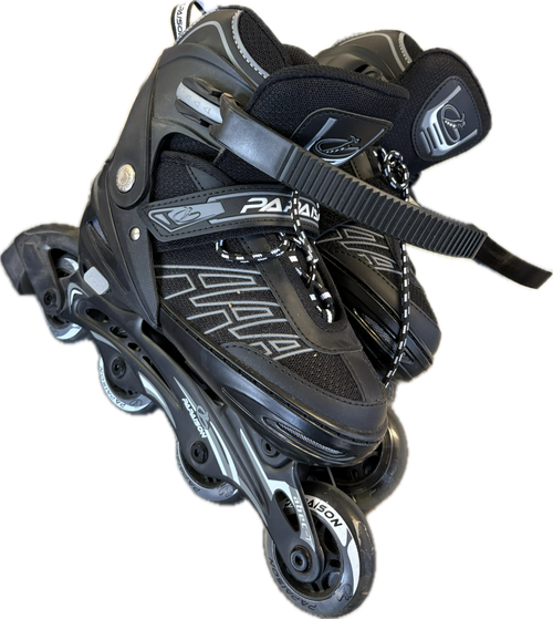 Vist Large View of Product Image Which is Used PAPAISON Senior Rec Fitness Skates Black Adjustable