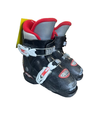 Vist Large View of Product Image Which is Used Nordica GPT2 Boys DH Ski Boot Black 175 MP - Y11