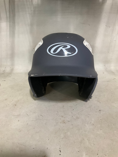 Vist Large View of Product Image Which is Used Rawlings BATTING HELMET 6 3/8-7 1/8 Batting Helmet No Mask Grey M/L