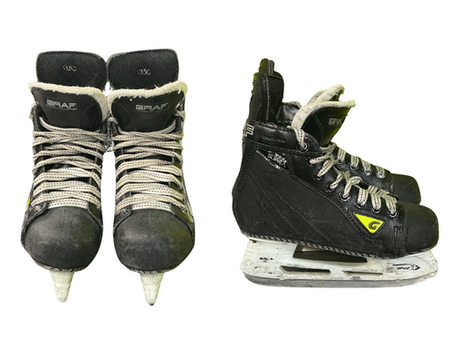 Vist Large View of Product Image Which is Used Graf G535S SUPRA Youth Hockey Skate Youth 13.5