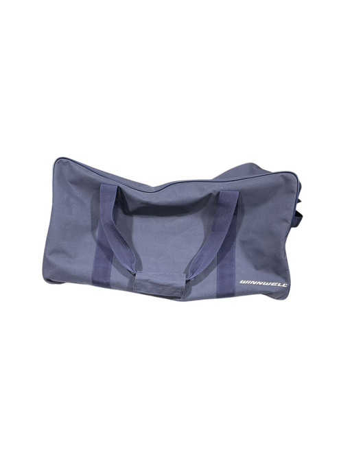 Vist Large View of Product Image Which is Used WinnWell Sr Hockey Carry Navy Blue