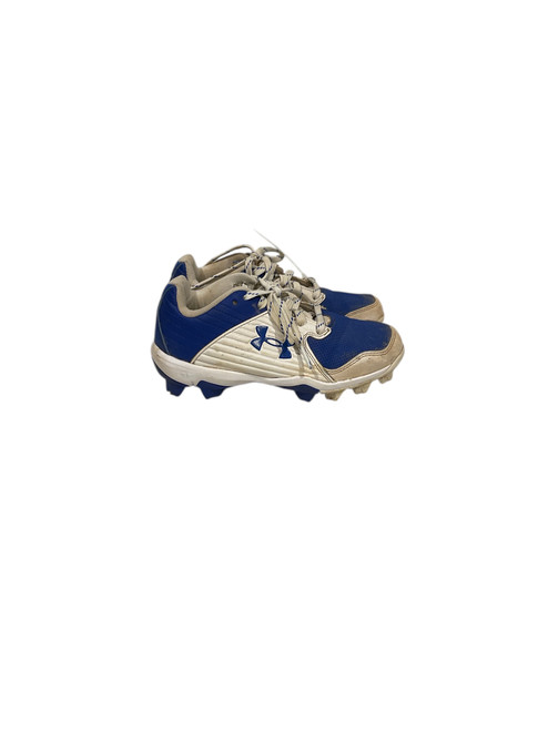 Vist Large View of Product Image Which is Used Under Armour BB/SB Cleats Royal Blue Junior 01