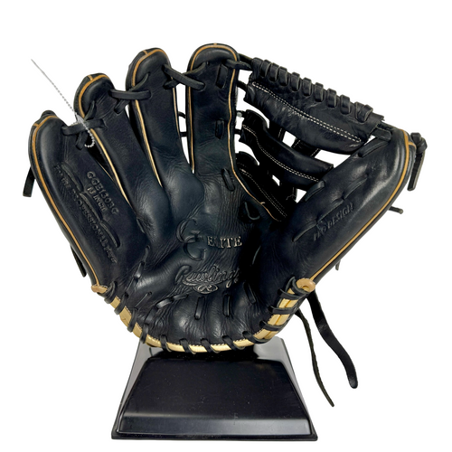 Vist Large View of Product Image Which is Used Rawlings GG ELITE GGE130BG Glove LH Throw 13"