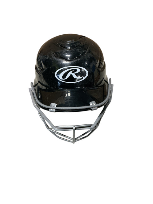 Vist Large View of Product Image Which is Used Rawlings CFTBH-R1 Batting Helmet w/Mask None One Size