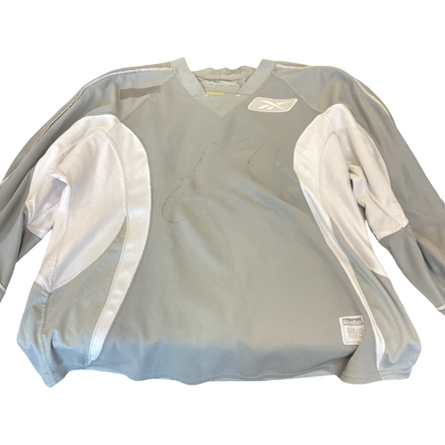 Vist Large View of Product Image Which is Used Reebok Hockey Practice Jersey Grey XL