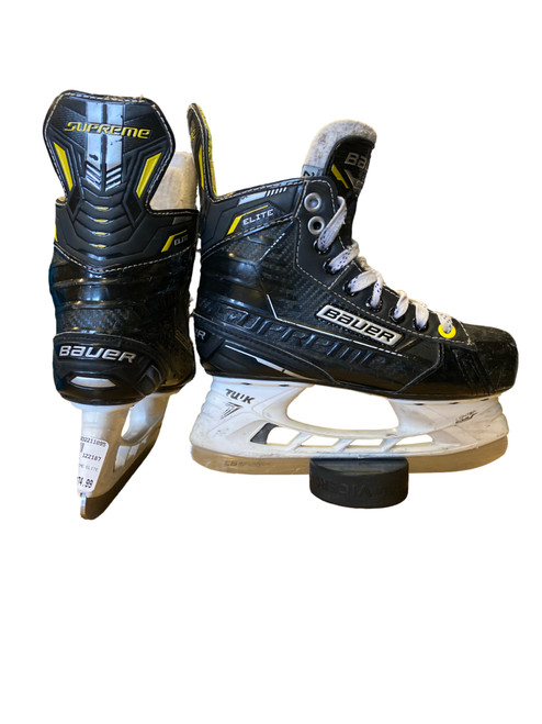 Vist Large View of Product Image Which is Used Bauer SUPREME ELITE Junior Hockey Skate Junior 02.5