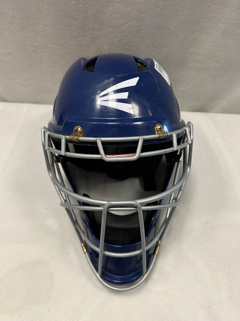 Vist Large View of Product Image Which is Used Easton CATCHER HELMET WITH MASK Catchers Helmet w/Mask Royal Blue One Size