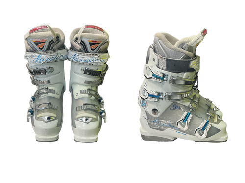 Vist Large View of Product Image Which is Used Nordica NORDICA NFS F185-75 SKI Womens DH Ski Boot Grey 275 MP - M09.5 - W10.5
