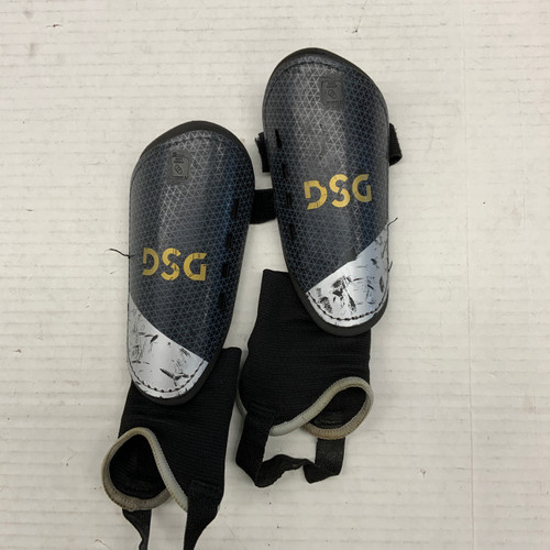 Vist Large View of Product Image Which is Used DSG Soccer Shin Guards Junior Black Junior