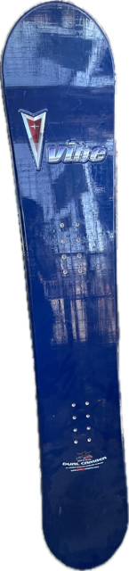Vist Large View of Product Image Which is Used VIBE Mens Snowboard Only Navy Blue 154 cm