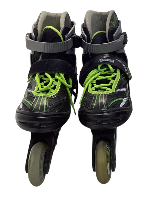 Vist Large View of Product Image Which is Used CHICAGO SKATES SK8 Senior Roller Quad Skates Black Adjustable