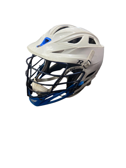Vist Large View of Product Image Which is Used Cascade R Lacrosse Helmet White One Size