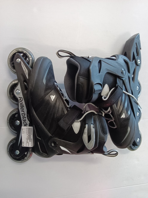 Vist Large View of Product Image Which is Used Rollerblade ZETRABLADE Senior Rec Fitness Skates Black Senior 8