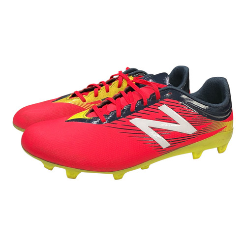 Vist Large View of Product Image Which is Used New Balance Soccer Cleats Red Senior 5