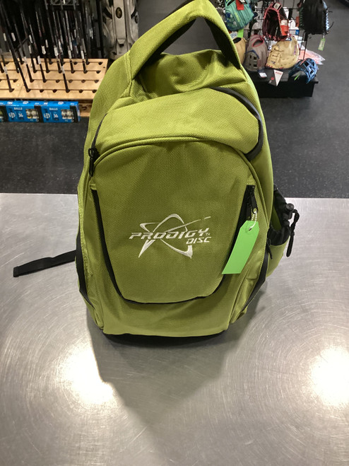 Vist Large View of Product Image Which is Used Prodigy Disc Golf Backpack Green