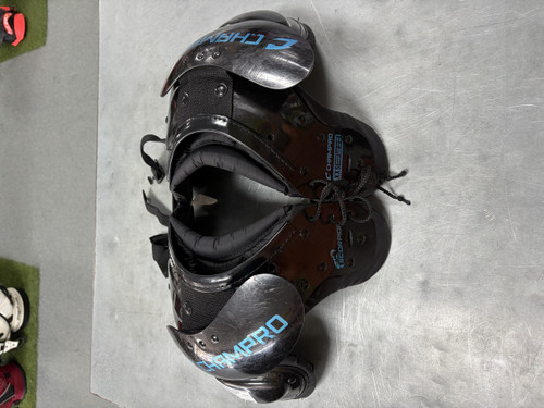 Vist Large View of Product Image Which is Used Champro SCORPION FB Shoulder Pads None XXS