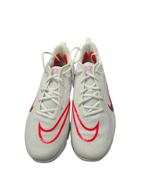 Vist Large View of Product Image Which is Used Nike HUARACHE BB/SB Cleats White Senior 12