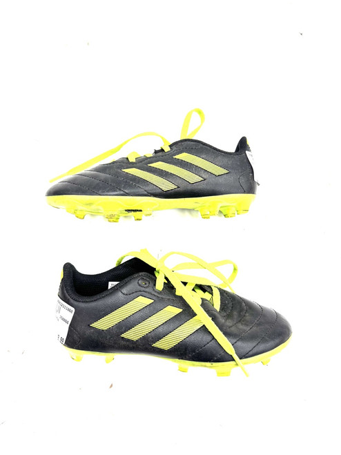 Vist Large View of Product Image Which is Used Adidas Soccer Cleats Black Youth 13.0