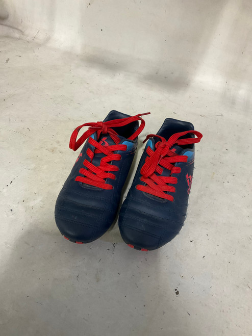 Vist Large View of Product Image Which is Used Brava Soccer Cleats Navy Blue Youth 12.0