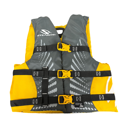 Vist Large View of Product Image Which is Used Stearns Youth PFD Yellow Medium