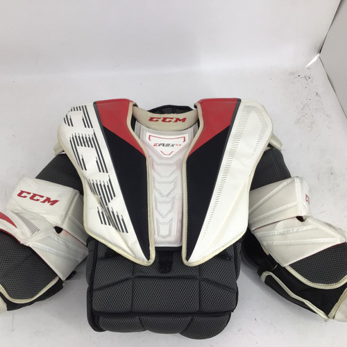 Vist Large View of Product Image Which is Used CCM E FLEX 5.9 SR SM BODY ARMOR Senior Body Armor SM