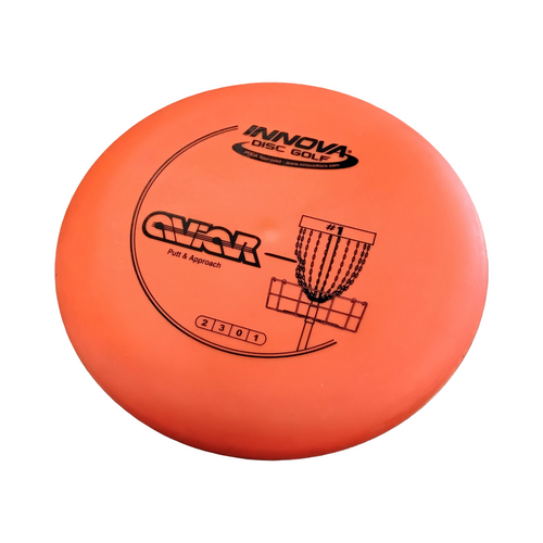 Vist Large View of Product Image Which is Used Innova AVIAR Disc Golf Putter Orange 159g