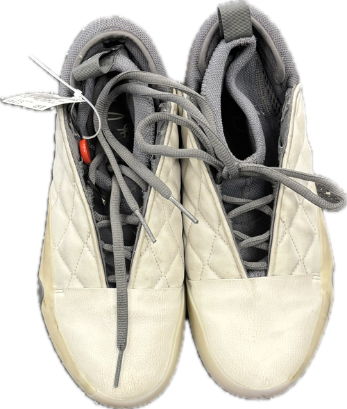 Vist Large View of Product Image Which is Used Adidas HARDEN VOLUME 7 Basketball Shoes M White And Grey Senior 7.5